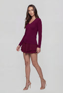 Classic V-Neck Long Sleeve Tee