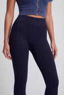 High-Waist Seamless Ankle Leggings