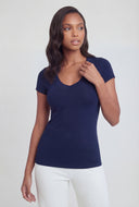 Classic V-Neck Short Sleeve T-Shirt