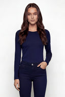 Macie Long Sleeve Crew Neck T-Shirt