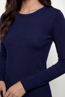 Macie Long Sleeve Crew Neck T-Shirt